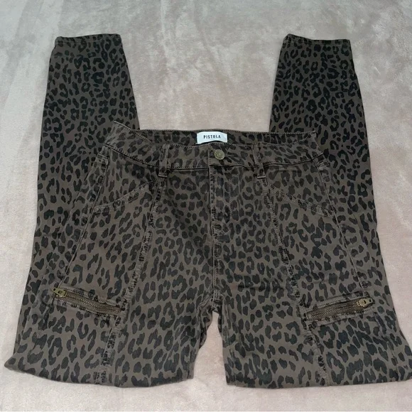 Pistola animal print Jean W26/L28 - Picture 4 of 13
